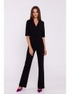Stylove S377 Kombinezon z baskinką - czarny