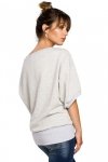 BeWear B048 bluzka popielata