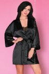 LivCo Corsetti Fashion Dorettela LC 90394 Black Beauty Onyx Collection szlafrok