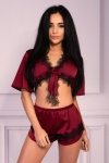LivCo Corsetti Fashion Maurea LC 90562 Cherry Mahogany Collection komplet