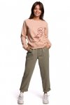 BeWear B167 Bluza z nadrukiem - beżowa