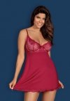 Obsessive KOMPLET OBSESSIVE ROSALYNE BABYDOLL I STRINGI