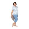 PIŻAMA DAMSKA MARIA I 200 KR R.3XL-4XL