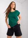 T-shirt-RV-TS-4833.28P-ciemny zielony rozmiar - XL