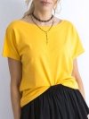 T-shirt-RV-TS-4662.86-ciemny żółty rozmiar - XS