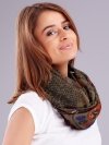 Chustka-AT-CH-F75105.52-khaki rozmiar - ONE SIZE