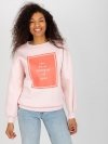 Bluza-EM-BL-617-3.15P-jasny różowy rozmiar - ONE SIZE