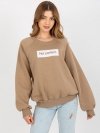 Bluza-EM-BL-N652.46-ciemny bezowy rozmiar - L/XL