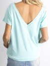 T-shirt-RV-TS-4662.27P-mietowy rozmiar - M