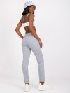 Spodnie dresowe-RV-DR-3589.09X-szary rozmiar - XL