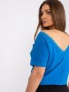 Bluzka-RV-BZ-7544.00-ciemny niebieski rozmiar - XL