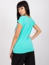 T-shirt-RV-BZ-4622.37-turkusowy rozmiar - S