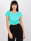 T-shirt-RV-BZ-4622.37-turkusowy rozmiar - M