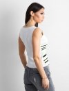 Top-AT-TP-5038.28P-biało-zielony rozmiar - one size S/M