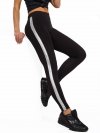 Leginsy-RV-LG-R4766.06-czarno-srebrny rozmiar - S