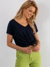 T-shirt-RV-TS-4832.42P-granatowy rozmiar - XS