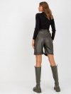 Szorty-VI-SN-155.65P-ciemny khaki rozmiar - S/M