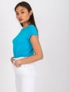 T-shirt-RV-TS-4623.45-niebieski rozmiar - M