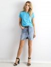 T-shirt-RV-TS-4623.45-niebieski rozmiar - M