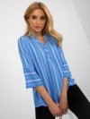 Bluzka-D73771M11062C-niebieski rozmiar - S