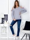 Bluza-PL-BL-1452.02-szary rozmiar - S