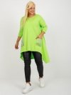 Bluzka-RV-BZ-8533.04-limonkowy rozmiar - ONE SIZE