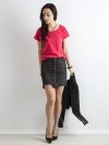 T-shirt-RV-BZ-4622.26-koralowy rozmiar - XL