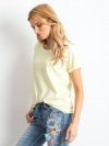 T-shirt-RV-TS-4838.13P-jasny żółty rozmiar - XS