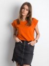 T-shirt-RV-TS-4833.93P-ciemny pomarańczowy rozmiar - XL