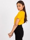 T-shirt-RV-TS-4832.37P-jasny pomarańczowy rozmiar - S