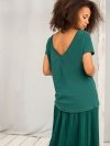T-shirt-RV-TS-4662.38P-ciemny zielony rozmiar - M