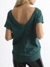 T-shirt-RV-TS-4662.38P-ciemny zielony rozmiar - M