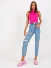Spodnie jeans-EM-SP-RD1266.83-niebieski rozmiar - 36