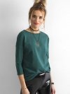 Bluzka-RV-BZ-4661.54P-ciemny zielony rozmiar - XL