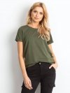 T-shirt-RV-TS-4838.18P-khaki rozmiar - XS