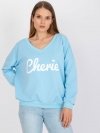 Bluza-FA-BL-7754.55P-jasny niebieski rozmiar - ONE SIZE