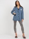 Marynarka-LK-MA-509286-1.46P-ciemny niebieski rozmiar - ONE SIZE