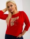 Bluzka-RV-BZ-8484.15P-czerwony rozmiar - ONE SIZE