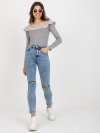 Spodnie jeans-NM-SP-H32.12X-niebieski rozmiar - L