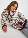 Bluza-FA-BL-8287.20P-ciemny brązowy rozmiar - ONE SIZE