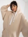 Bluza-EM-BL-694.20X-beżowy rozmiar - ONE SIZE
