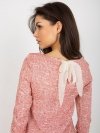 Bluzka-LK-BZ-506489.75-czerwony rozmiar - 38