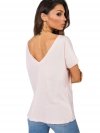 T-shirt-RV-TS-4662.04X-jasny różowy rozmiar - XL