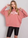Bluza-FA-BL-7045.66P-ciemny różowy rozmiar - ONE SIZE