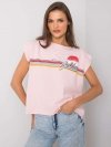 Bluzka-FA-BZ-7139.73P-jasny różowy rozmiar - ONE SIZE
