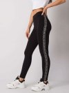 Leginsy-LA-LG-T-45.78P-czarno-srebrny rozmiar - S