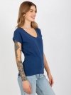 T-shirt-VI-TS-035.01P-granatowy rozmiar - M