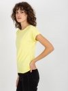 T-shirt-VI-TS-5133.15-jasny żółty rozmiar - M