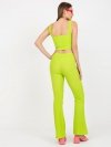 Komplet-DHJ-KMPL-15828-limonkowy rozmiar - ONE SIZE