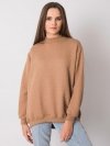 Bluza-RV-BL-7447.29-camelowy rozmiar - S/M